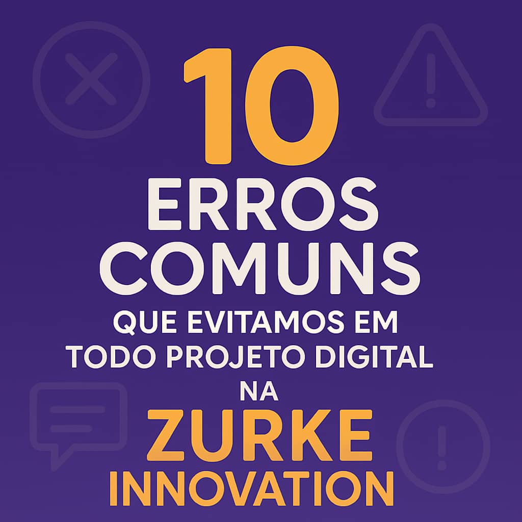 Representação visual de erros comuns sendo bloqueados em projetos digitais, com destaque para boas práticas