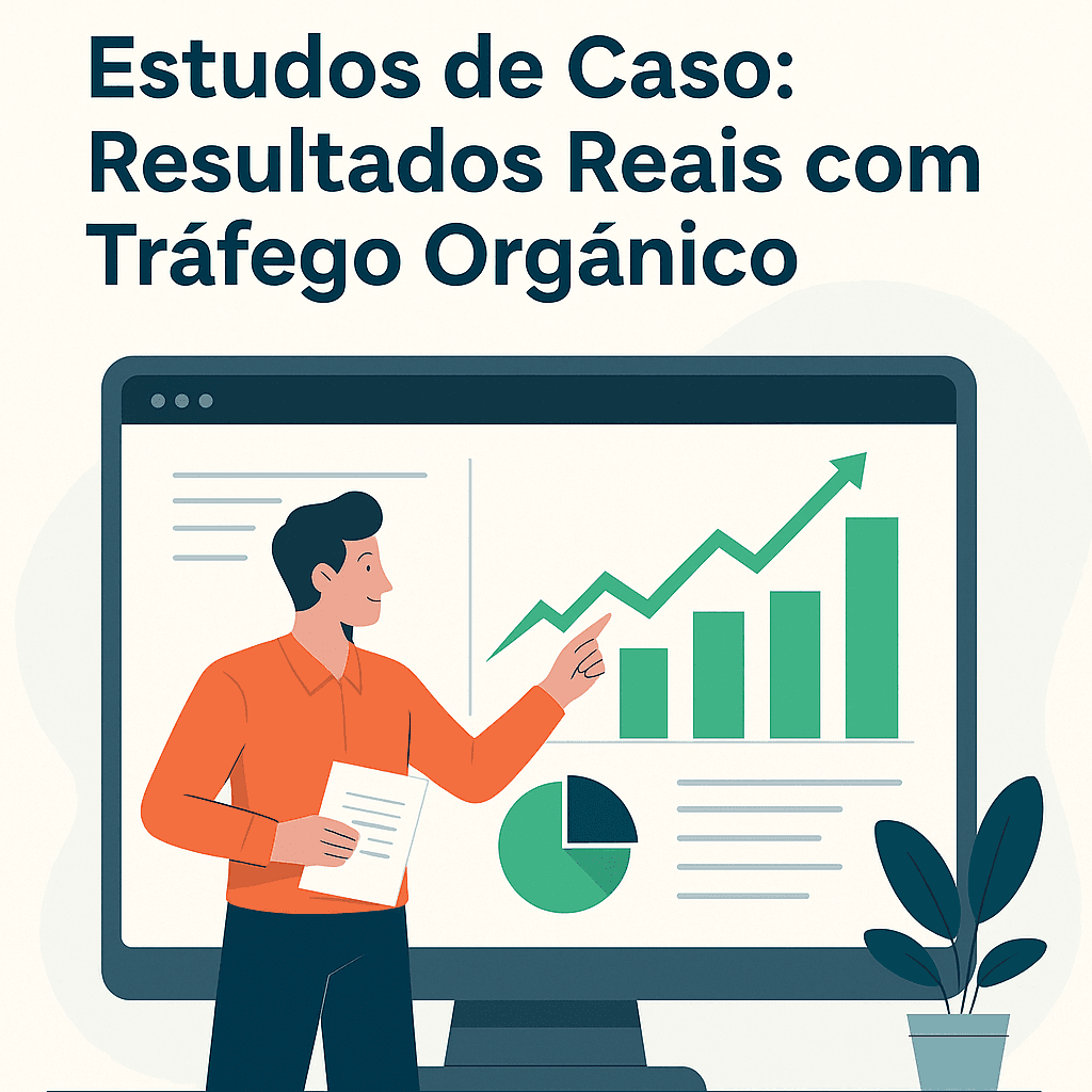 Exemplo de caso de sucesso com tráfego orgânico